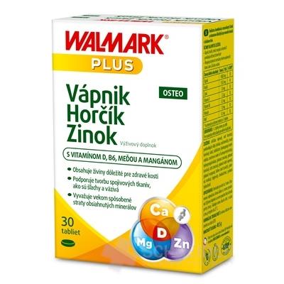 WALMARK Vápnik Horčík Zinok OSTEO