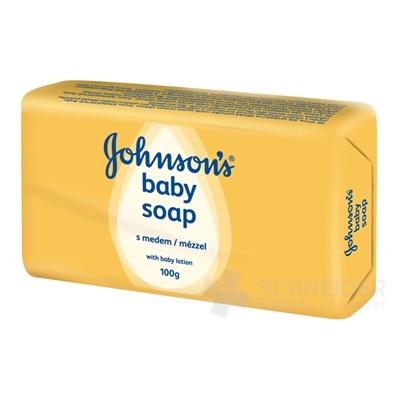 JOHNSON´S Baby mydlo s medom