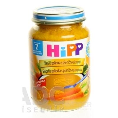 HiPP Polievka BIO Slepačia s pšeničnými krúpami
