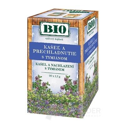 HERBEX BIO KAŠEĽ A PRECHLADNUTIE S TYMIÁNOM