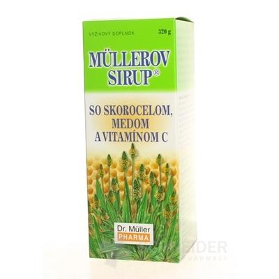 MÜLLEROV SIRUP SO SKOROCELOM, MEDOM A VIT. C