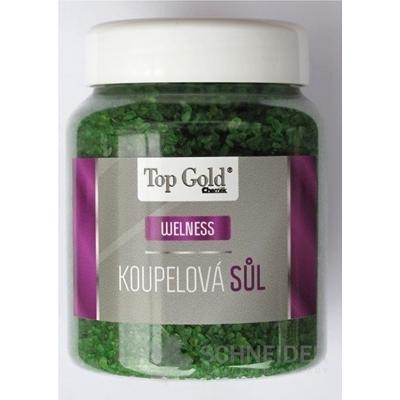 TOP GOLD Konopná kúpeľová soľ