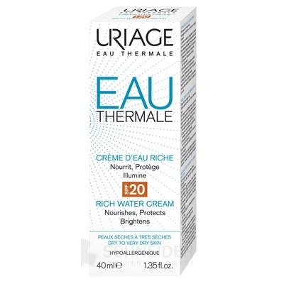 URIAGE EAU THERMAL RICH CREAM SPF20