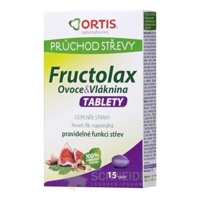 Fructolax Ovocie a vláknina TABLETY