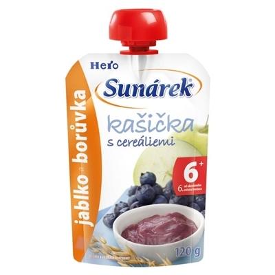 Sunárek Ovocná kašička s cereáliami