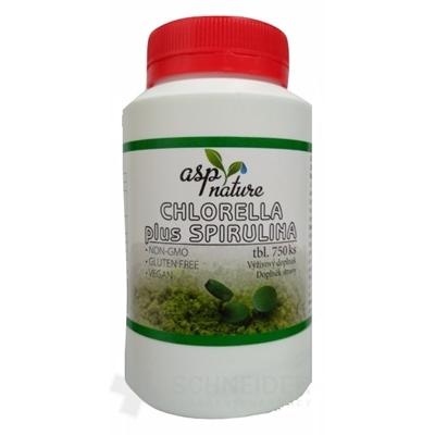asp CHLORELLA plus SPIRULINA