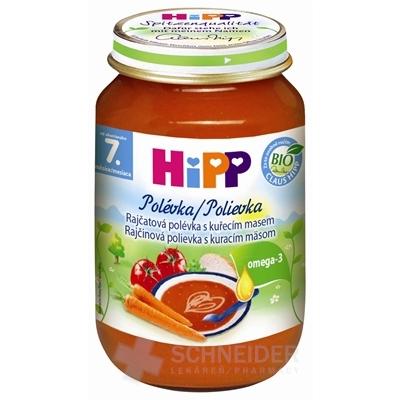 HiPP Polievka BIO Rajčinová s kuracím mäsom