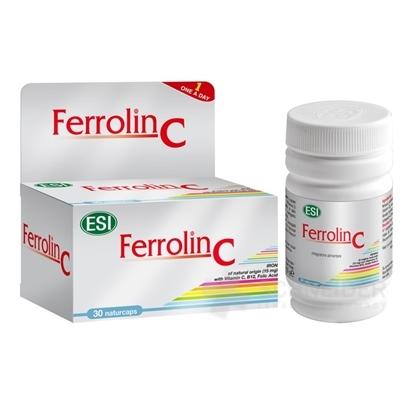 ESI FERROLIN C Kapsuly (železo + vitamín C)