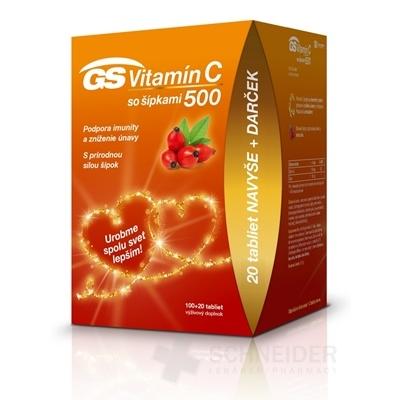 GS Vitamín C 500 so šípkami darček 2020