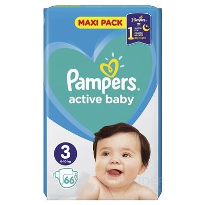 PAMPERS active baby Maxi Pack 3 Midi