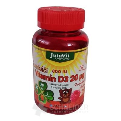 JutaVit Gumkáči Vitamín D3 20 µg Kids