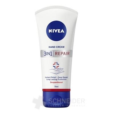 NIVEA Regeneračný krém na ruky REPAIR 3v1