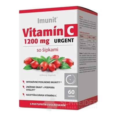 Imunit Vitamín C 1200 mg URGENT