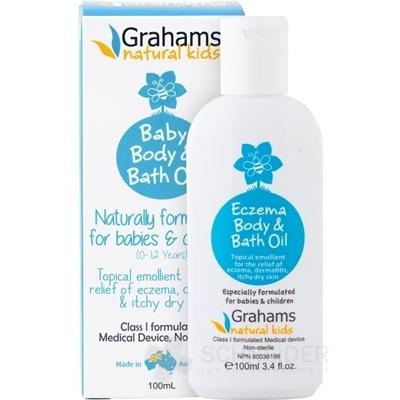 Grahams Natural Baby Eczema Body&Bath Oil