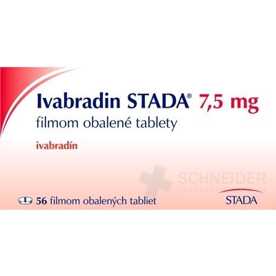 Ivabradin STADA 7,5 mg filmom obalené tablety