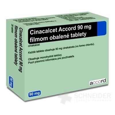 Cinacalcet Accord 90 mg filmom obalené tablety