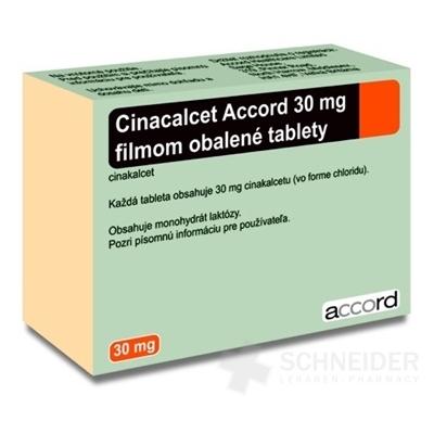 Cinacalcet Accord 30 mg filmom obalené tablety