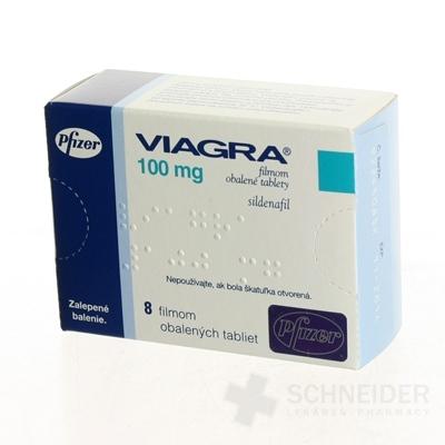 VIAGRA 100 mg filmom obalené tablety