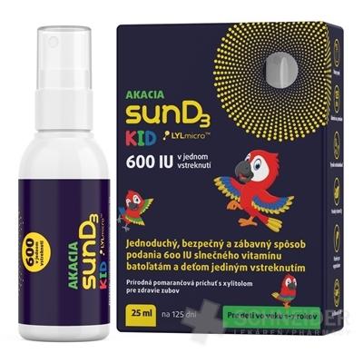 sunD3 KID 600 IU