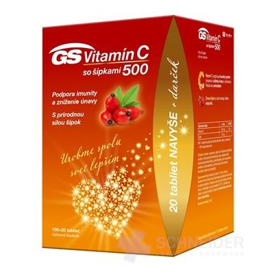 GS Vitamín C 500 so šípkami darček 2021