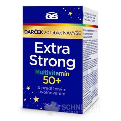 GS Extra Strong Multivitamín 50+ tbl. 100+30 darček2023