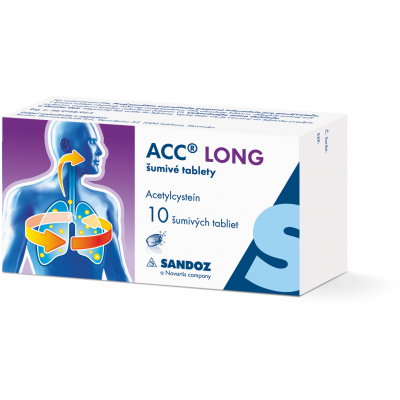 ACC® Long šumivé tablety, 10ks