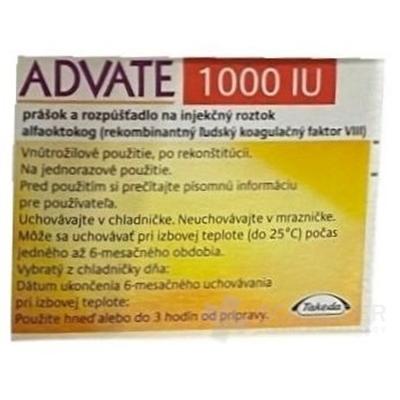 ADVATE 1000 IU