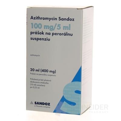 Azithromycin SANDOZ 100 mg/5 ml