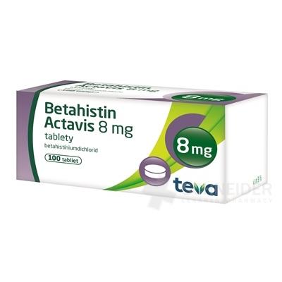 Betahistin Actavis 8 mg