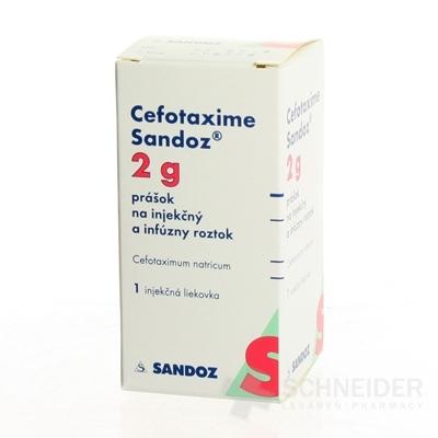CEFOTAXIME Sandoz 2 g