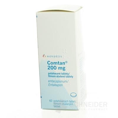 Comtan 200 mg filmom obalené tablety