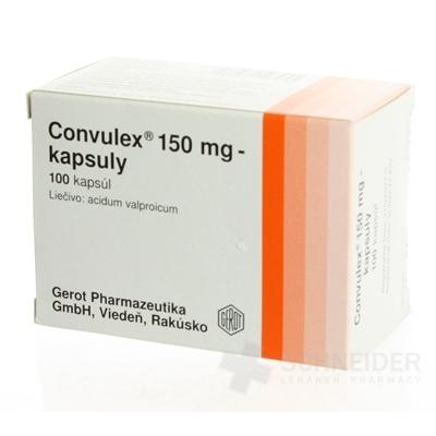 Convulex 150 mg mäkké kapsuly