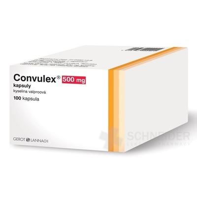 Convulex 500 mg mäkké kapsuly