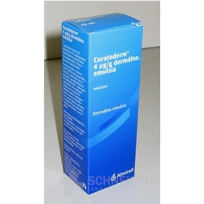 CURATODERM 4 µg/g dermálna emulzia