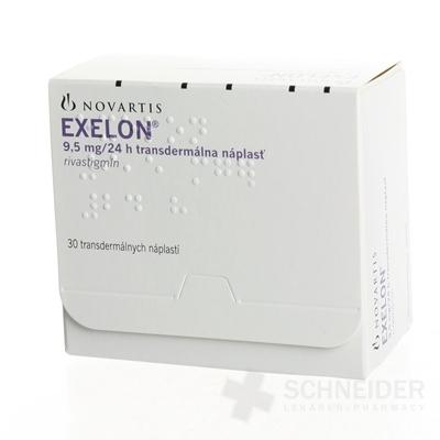 Exelon 9,5 mg/24 h transdermálna náplasť