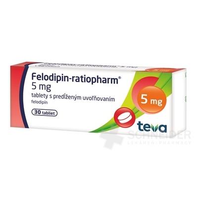 Felodipin-ratiopharm  5 mg