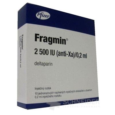 FRAGMIN 2500 IU (anti-Xa)/0,2 ml