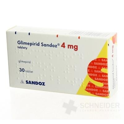 Glimepirid Sandoz 4 mg