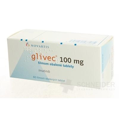 GLIVEC 100 mg filmom obalené tablety
