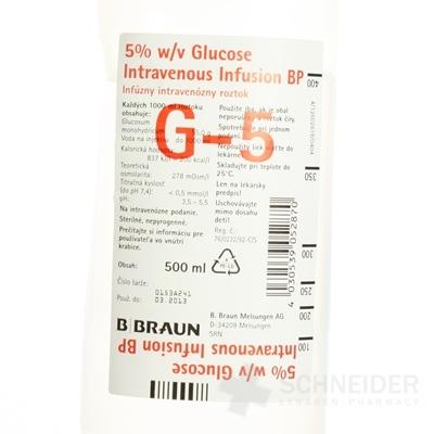 Glucose 5 % w/v Intravenous Infusion B.P. Bieffe