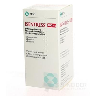 ISENTRESS 400 mg filmom obalené tablety
