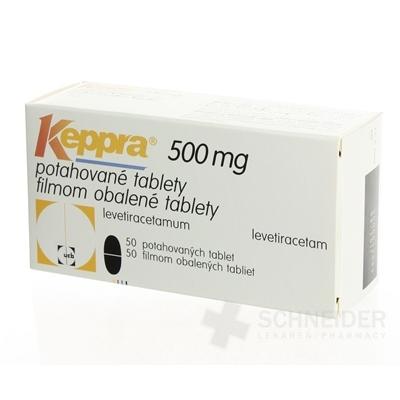 Keppra 500 mg filmom obalené tablety