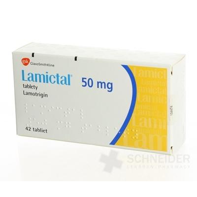 Lamictal 50 mg tablety