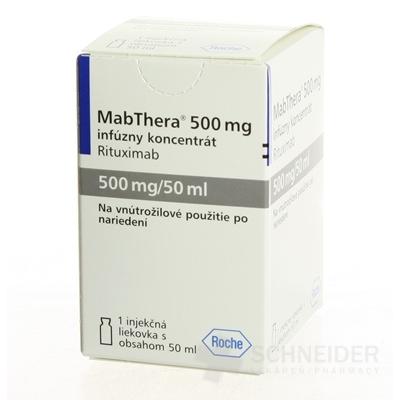 MabThera 500 mg koncentrát na infúzny roztok