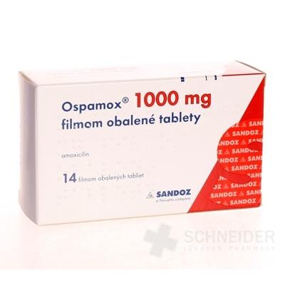 Ospamox 1000 mg filmom obalené tablety