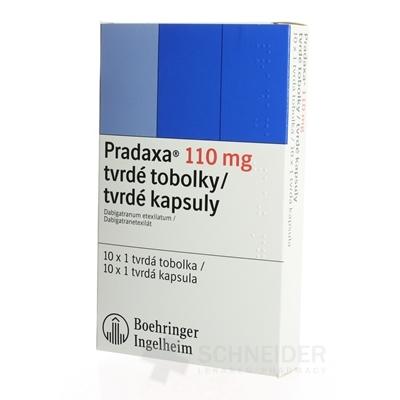 Pradaxa 110 mg tvrdé kapsuly