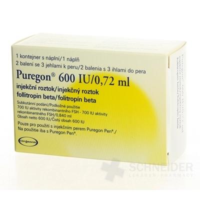 PUREGON 600 IU/0,72 ml