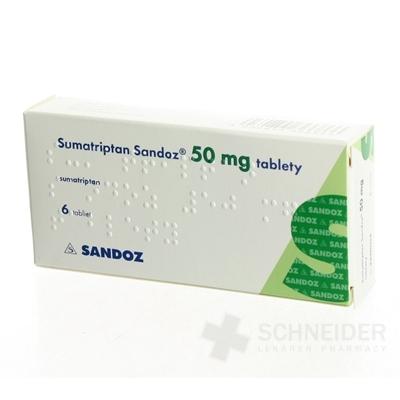 Sumatriptan Sandoz 50 mg tablety