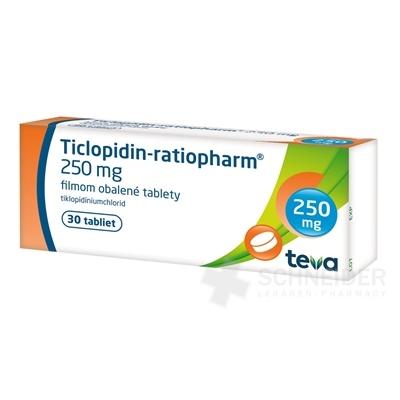 TICLOPIDIN-RATIOPHARM 250MG