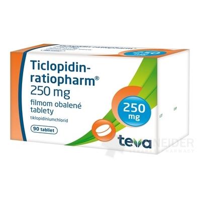 TICLOPIDIN-RATIOPHARM 250MG